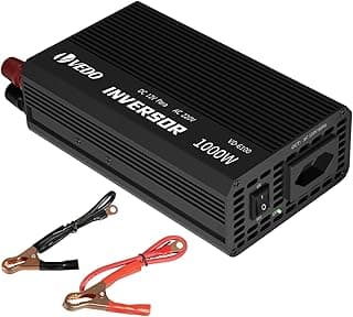 Inversor de Tensão Veicular 12V para 220V 500W - Conversor de Energia Portátil com Onda Senoidal Modificada, Proteção Multicircuito e Saídas AC/DC para Carros, Barcos e Emergências