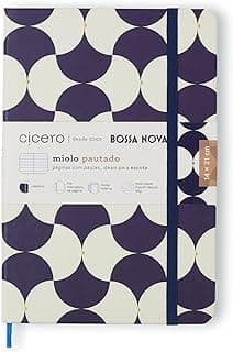 CADERNETA BOSSA NOVA BOEMIA 14X21