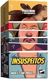 Insuspeitos, Descubra o culpado julgando as aparências, +3 jogadores, 15 minutos com 9.18% de desconto por R$ 144,41 na amazon