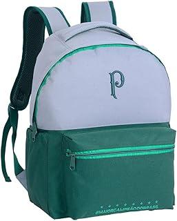 Mochila Palmeiras Esportiva Cinza e Verde