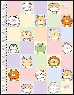 Caderno 10X1 Capa Dura Spice Feminino 160 Folhas Pct Com 04-104373