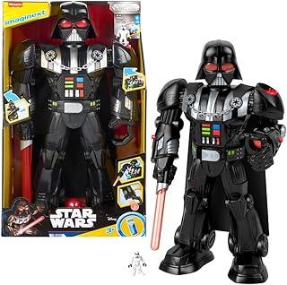 Imaginext, Star Wars, Robô de Brinquedo Vader-Bot com 60 cm de Altura, Emite Luzes e Sons, Para Crianças A Partir de 3 Anos