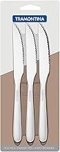Conjunto De Facas Para Churrasco Aço Inox 3 Pç Tramontina Inox