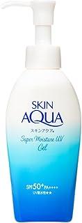 Protetor solar facia Skin Aqua Super Moisture Gel FPS50 140g com embalagem PUMP