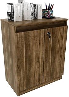 Balcão Escritório com Chave Multimóveis Vcr25046 Nogal