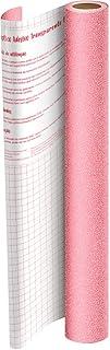 Plastico Adesivo 45Cmx10M Gliter Rosa Pp 0,10-Rolo - 85788