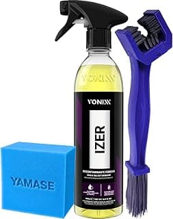 Kit Limpeza Corrente Motor Rodas Izer 500 mlVonixx + Escova de Corrente + Aplicador Yamase com 10.01% de desconto por R$ 50,32 na amazon