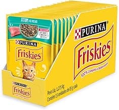 Pack Nestlé Purina Friskies Ração Úmida Para Gatos Adultos Atum Ao Molho - Com 15 Sachês 85g com 20.79% de desconto por R$ 41,90 na amazon