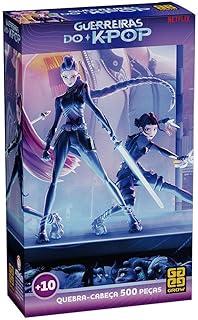 Quebra-cabeça Cartonado, Grow, Guerreiras do K-Pop, 500 peças
