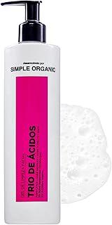 Gel de Limpeza Trio de Ácidos 350g Simple Organic