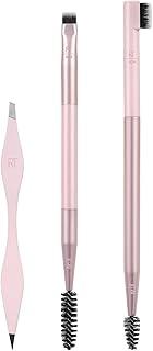 Real Techniques - Conjunto de Pincéis Para Sobrancelhas