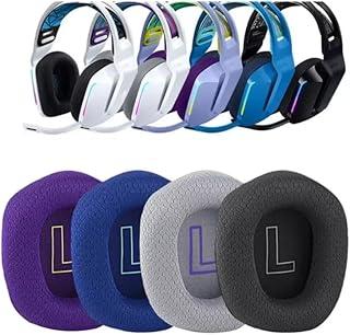 Almofadas Para Headset Logitech G733 G335 G535 Espumas (Azul)