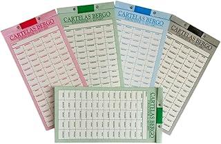 Cartela de Rifa com 150 Nomes, Gráfica Guerra, Pacote com 50 Cartelas