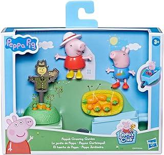 Peppa Pig, Conjunto de Brinquedo, Peppa Jardineira - Inclui 2 Figuras e Acessórios - A partir de 3 Anos
