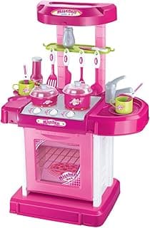 Replay Kids Cozinha Infantil Princess Completa Pia Forno e Fogão Com Acessórios Coloridos Efeitos de Luz e Som, Rosa com 41.92% de desconto por R$ 110,30 na amazon