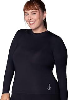 Camiseta Térmica Uv Segunda Pele Plus Size Feminina Selene
