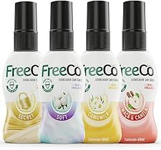 Freecô Bloqueador De Odores Sanitários - Novas Fragrâncias Pack com 4 unidades