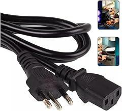 Cabo De Força Energia Preto Novo Tripolar Padrão Brasileiro 3 Pinos 1,5 Metros - Ideal Para Computador, PC, Monitor, Impressora, Fonte e Eletrodomésticos