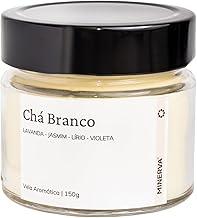 MINERVA - Vela Aromática Perfumada Aroma Chá Branco Bulhões - 150g