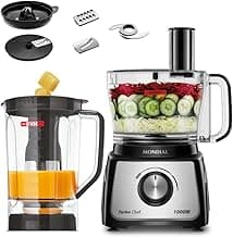 MONDIAL Multiprocessador Turbo Chef 7 em 1, Preto, 1000W, 220V - MPN-01-BE