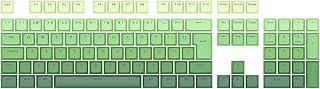 Kit de Keycaps Redragon Degradê Verde ABNT2 106 Teclas ABS
