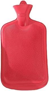 Bolsa Térmica Compressa De Água Quente Ou Fria 650ml Para Alívio De Dores Cólicas Sinusite Lesões Dores Musculares Coluna Dor de Cabeça Relaxamento Anti Vazamento Fechamento com Rosca