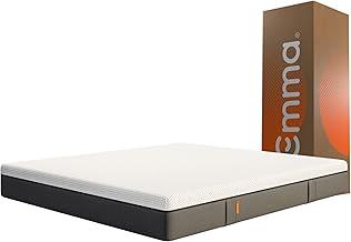 Colchão Casal Emma Original 25 cm - 138x188 cm, Espuma Viscoelástica 3 Camadas, Conforto Superior, Suporte para Coluna, Alta Respirabilidade, Capa Lavável, 10 Anos de Garantia, 100 Noites de Teste