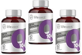 Ultra Coenzima Q10 + Vitaminas A, B1, B2, B3, B9, B12, C, E, Selênio e Zinco - 3 Potes - 180 Cápsulas (6 Meses)