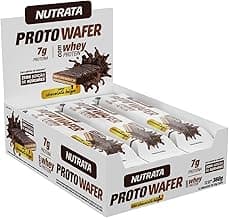 Proto Wafer Sabor Chocolate Belga Display com 12 Wafers de 30G com 30.8% de desconto por R$ 53,91 na amazon