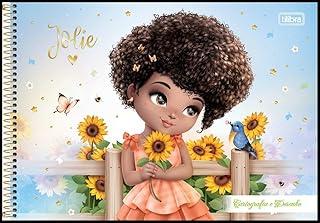 Caderno Desenho Univ Capa Dura Jolie 80Fls Pct Com 04 110103