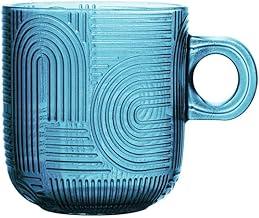 WOLFF - Conjunto 4 Xícaras de Vidro Frankfurt Colorido 100ml