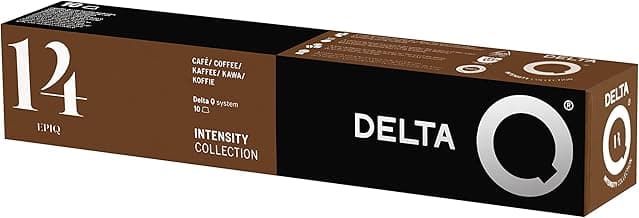 Delta Q Cápsulas De Café Epiq - Intensidade 14 Contém 10 Cápsulas com 22.3% de desconto por R$ 20,90 na amazon