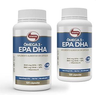 Ômega 3 EPA/DHA - 2 unidades de 120 cápsulas - Vitafor