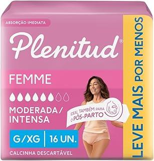 Roupa Íntima Plenitud Femme para Incontinência G/XG-16 un