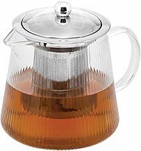 WOLFF - Chaleira de Vidro Borossilicato Resistente Ao Calor com Difusor de Aço Inox Lines 750Ml