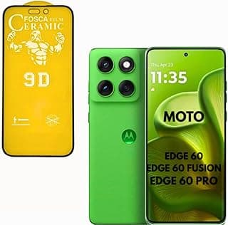 Película Ceramica Fosca Curvada MOTO EDGE 60 / EDGE 60 PRO/EDGE 60 FUSION, PROTEÇÃO TOTAL, ANTI-RISCO e NÃO FICA COM MARCA DEDO NA TELA