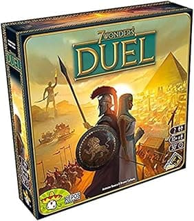 Asmodee, 7 Wonders Duel, Jogo de Tabuleiro de Estratégia, Idade +10, 2 jogadores, Partidas de até 30 minutos com 12.64% de desconto por R$ 218,40 na amazon