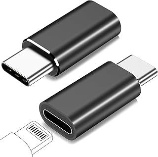 Kit 2 Adaptadores Ligh tning/USB-C, suporta carregamento rápido 60W PD e transferência de dados 480Mbps – prático e seguro!