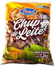 Paluti Doce de Leite Chup Chup Cremoso Pacote 1,2Kg com 40 Unidades Sachês de 30g Cada Doces