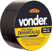 Vonder, Fita Adesiva Para Demarcação, 48 Mm X 30 M Preta.
