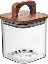 WOLFF - Pote Hermético de Borossilicato com Tampa em Acácia 700ml