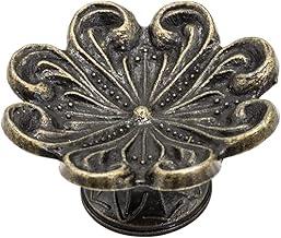 6 Puxador Comoda Flor Capri Para Gaveta De Moveis Coloniais Artesanato