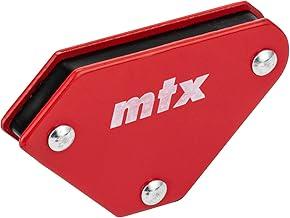 MTX Kit Magnético para Soldagem 3 Peças - 2 Esquadros Magnéticos + Terminal de Aterramento 200A - Para Solda a Arco e Montagem de Estruturas Metálicas