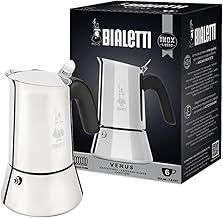 Cafeteira Bialetti Venus, aço inoxidável, 6 xícaras, prateada