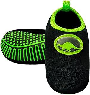 Meia Infantil Antiderrapante Dinossauro Menino Conforto Macia Calce Fácil Flexível Magicc Kids S-113