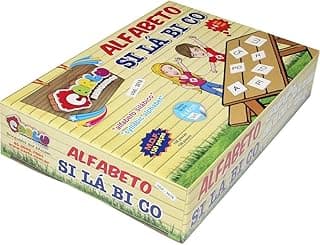 Carlu Brinquedos - Alfabeto Silábico Jogo de Escrita 150 Peças, 4+ Anos, Multicor, 3018 com 15.26% de desconto por R$ 34,99 na amazon