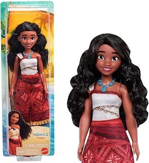 Moana 2, Boneca Moana com Blusa e Saia Removível, Para crianças a partir de 3 anos
