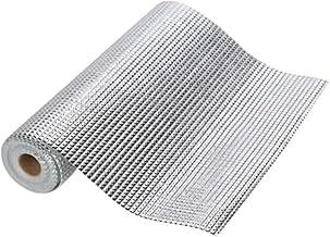 Forro Protetor Impermeável p/Gaveta e Armário 30x500cm Metalizado, Esteira Tapete Multiuso, Reutilizável à Prova de Umidade, Fácil de Limpar, Resistente Protege os Móveis Contra Manchas e Riscos