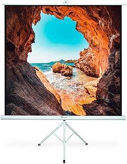 Tela Telão de Projeção com Tripé 71 Polegadas 180x180cm Goldentec