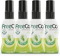 Freecô Bloqueador De Odores Sanitários - Original 60ml Pack com 4 unidades